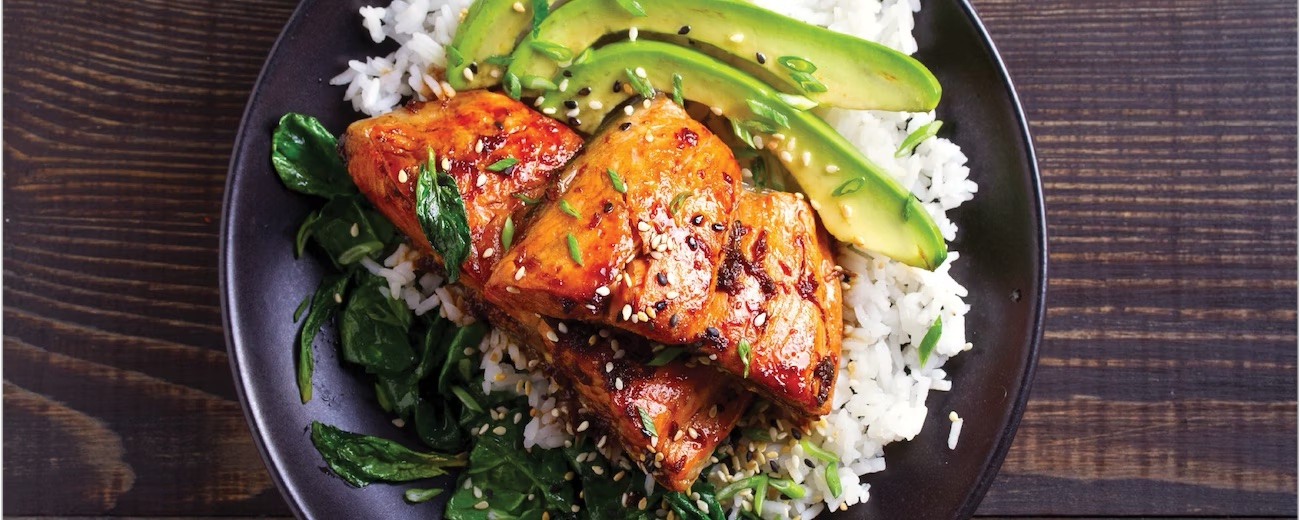 Scott Family Estate Salmon Rice Bowl Recipe Rutherford Wine Company